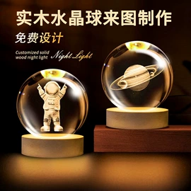 水晶工艺品;小夜灯;笔筒