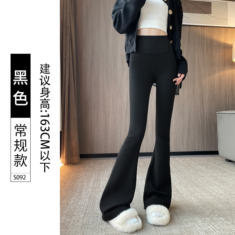 Pantalones de tiburón de verano para mujeres delgadas vestidas de cintura alta delgamiento de Barbie pantalones de primavera y otoño leggings negras delgadas
