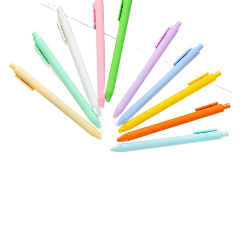 Цветная пластиковая ручка Spot Macaron Morandi, рекламная ручка с индивидуальным логотипом, шариковая ручка с распылителем для офиса и письма