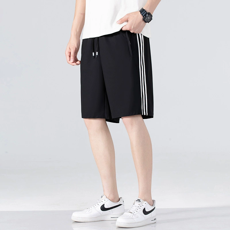 Летние новые свободные повседневные брюки мужские коньки