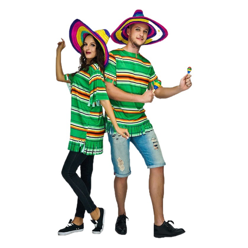 Halloween carnaval adulto estilo mexicano traje etapa traje fiesta étnica traje distribución al por mayor image 1