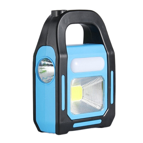 COB Solar Charging Work Light LED Outdoor Camping Light USB Charging Emergency Lighting Handheld Lantern Flashlight