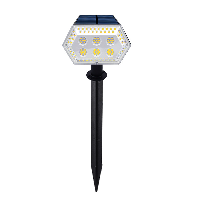 108led 태양 잔디 빛 (따뜻한 빛)