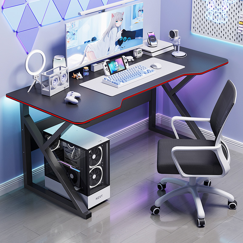 Computer table desktop home e-sports table and chair bedroom simple table workbench desk student study table office desk