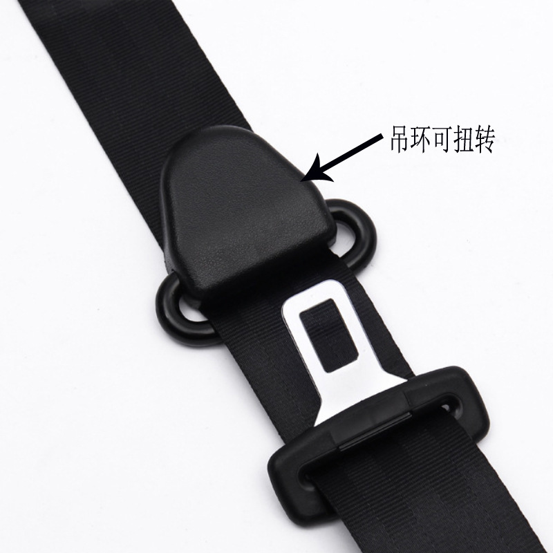 Car Seat Belt for Passenger and Cargo Vehicles, Driver and Passenger Side, Diagonal Shoulder Type, Automatic Retracting Three-Point Emergency Locking Seat Belt