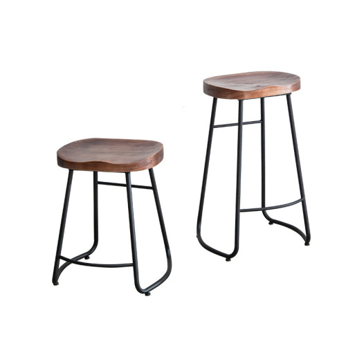Factory Direct Selling Stacking Bar Chairs Iron Bar Stools Cafeteria High Chairs Bar Wooden Apple Chairs Dining Chairs