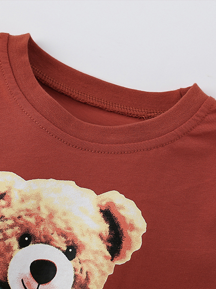 Cross-border malwee chaqueta infantil otoño invierno nuevo estilo europeo y americano camiseta de fondo para niños de cuello redondo chaqueta de manga larga de otoño