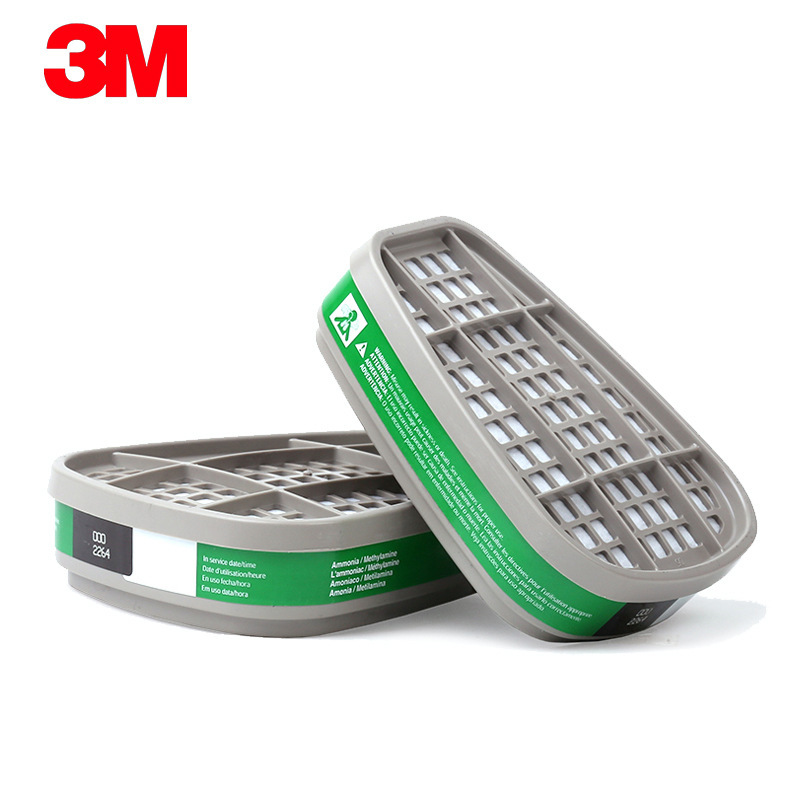 3M 6004CN 氨气及甲胺气体滤毒盒,2个/包