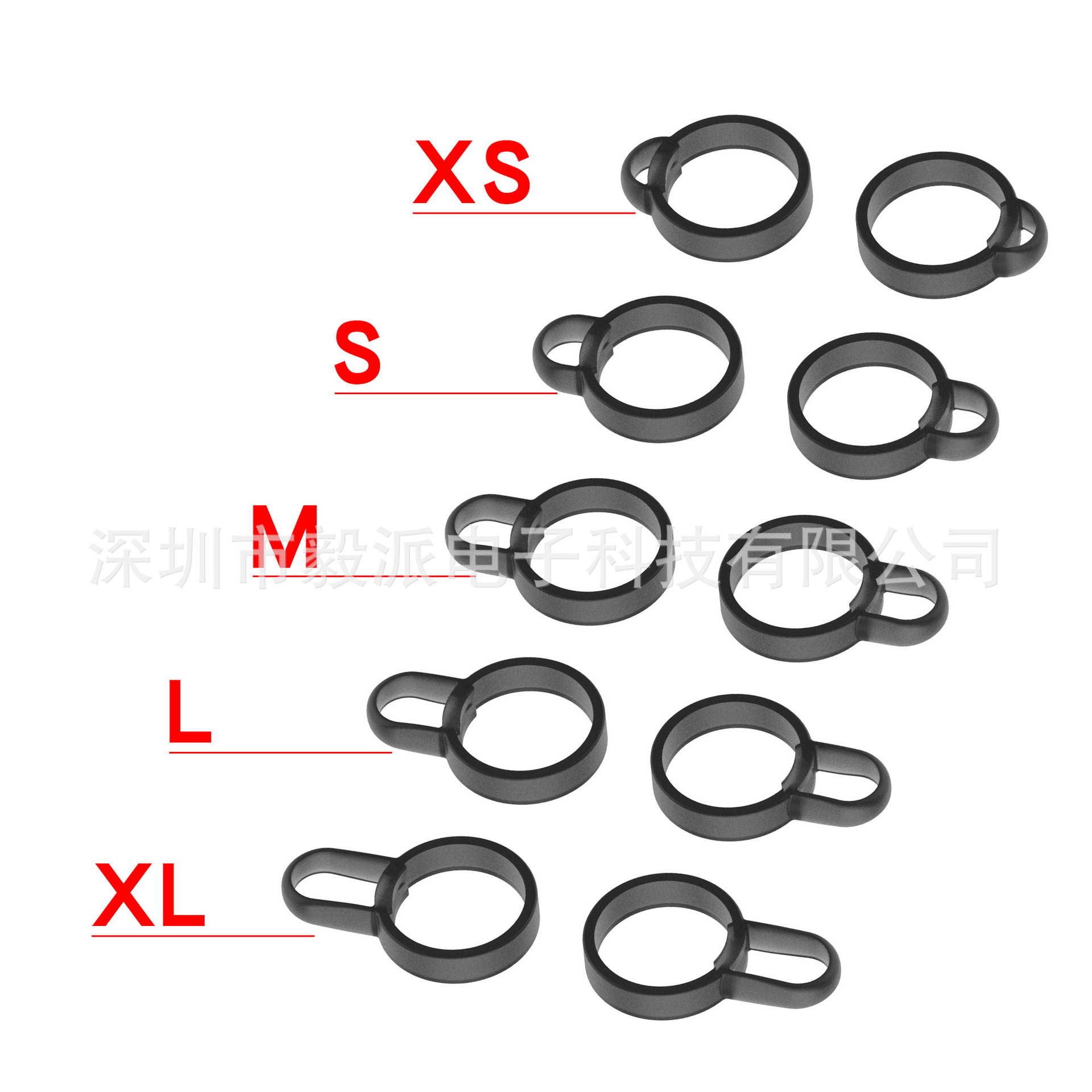 This is a protective case and anti-loss stand for SONY Sony-LinkBuds WF-L900 Bluetooth headphones full figure