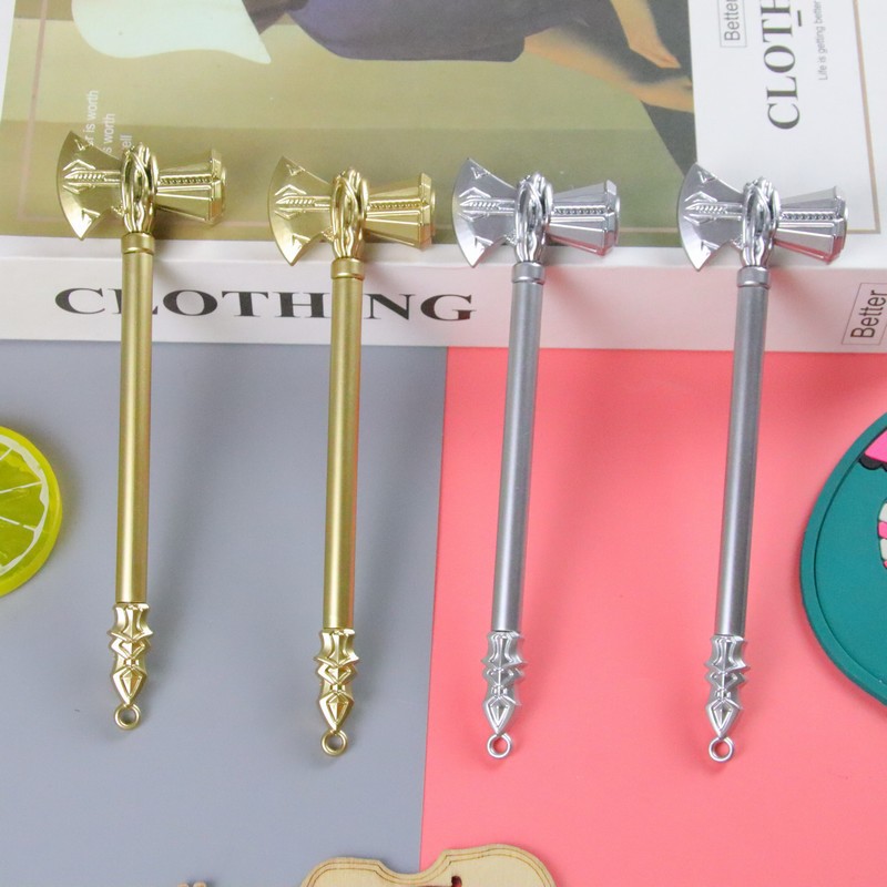 Creativo martillo de montaña bolígrafo de góner arma de plástico nuevo bolígrafo de agua premio para estudiantes regalo bolígrafo de firma de oficina