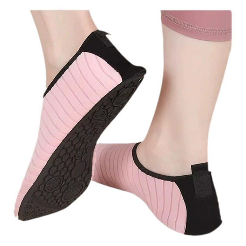 Пляжная обувь, нескользящая мягкая подошва, обувь для прогулок по воде и по ручьям, носки для занятий спортом и фитнесом в помещении, обувь для йоги, нескользящая и амортизирующая.