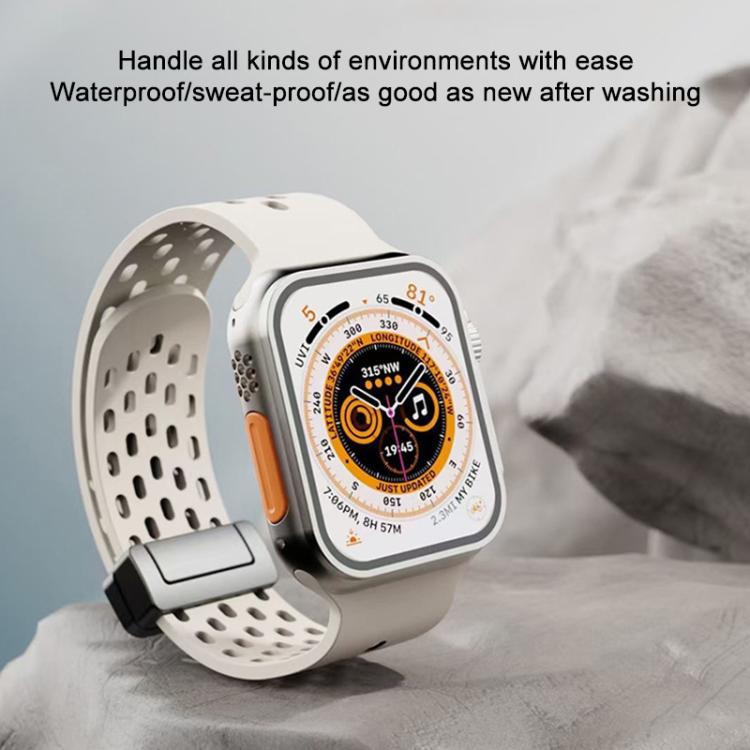 xDfind para Apple Watch 38 - 49mm agujero de pulsera agujero de pulsera de silicona