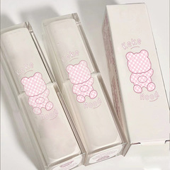 KeKeMood小熊口紅日雜奶茶凍鏡面口紅保濕滋潤偽素顏水光感顯白