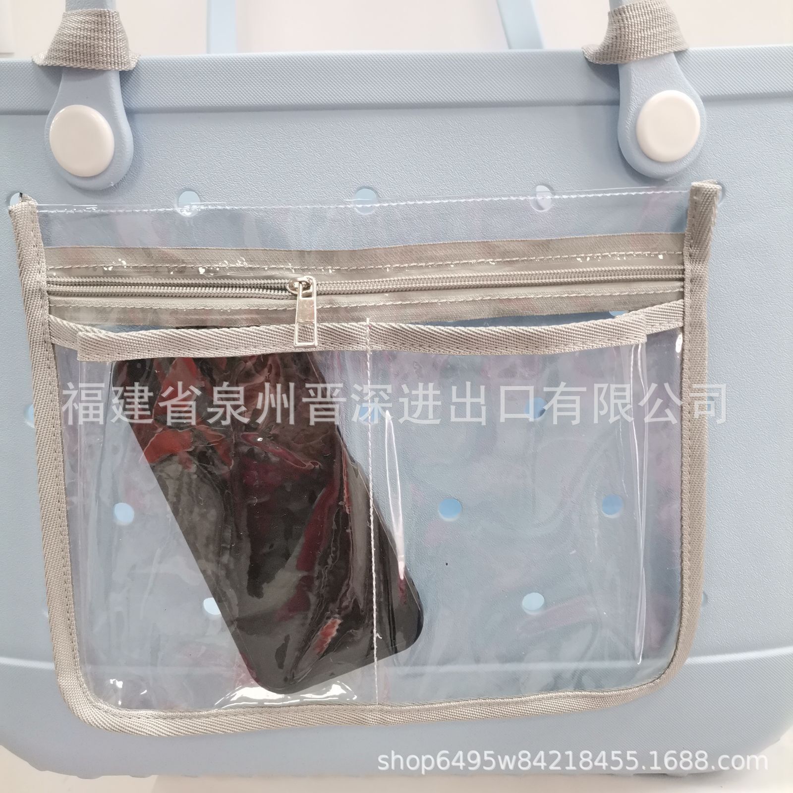 Transparent storage system PVC