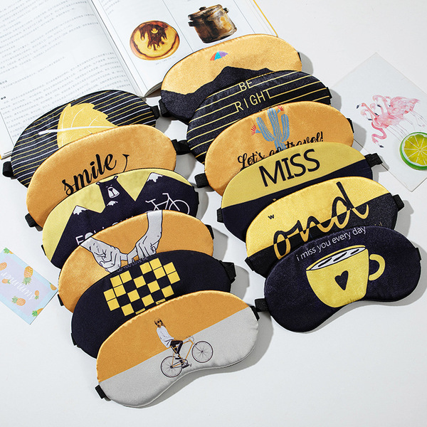 Cartoon sleep mask for sleep at lunchtime