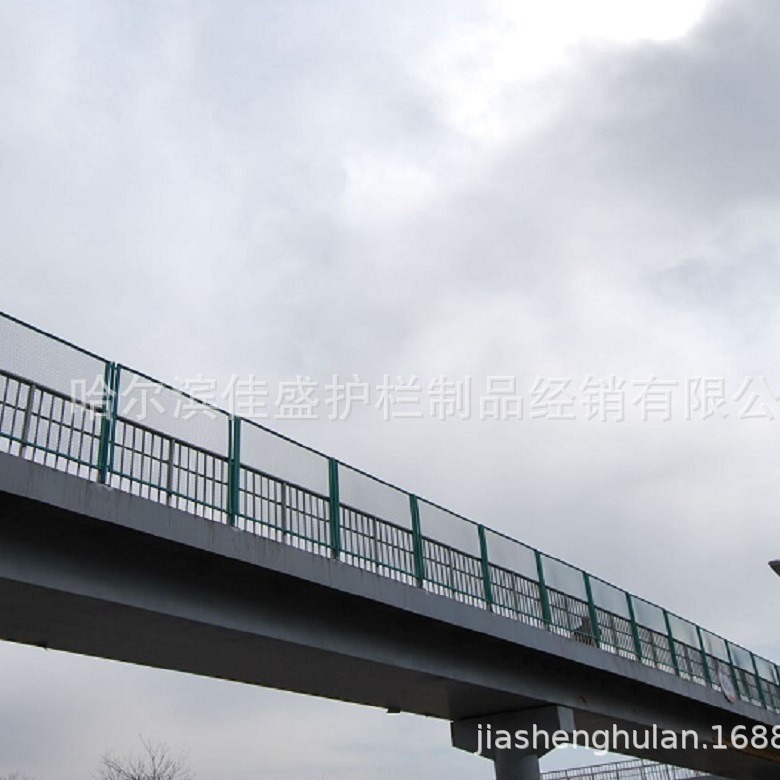 锌钢桥梁防护栏桥梁桥面防撞栏杆河道景观防护栏市政道路防护栏