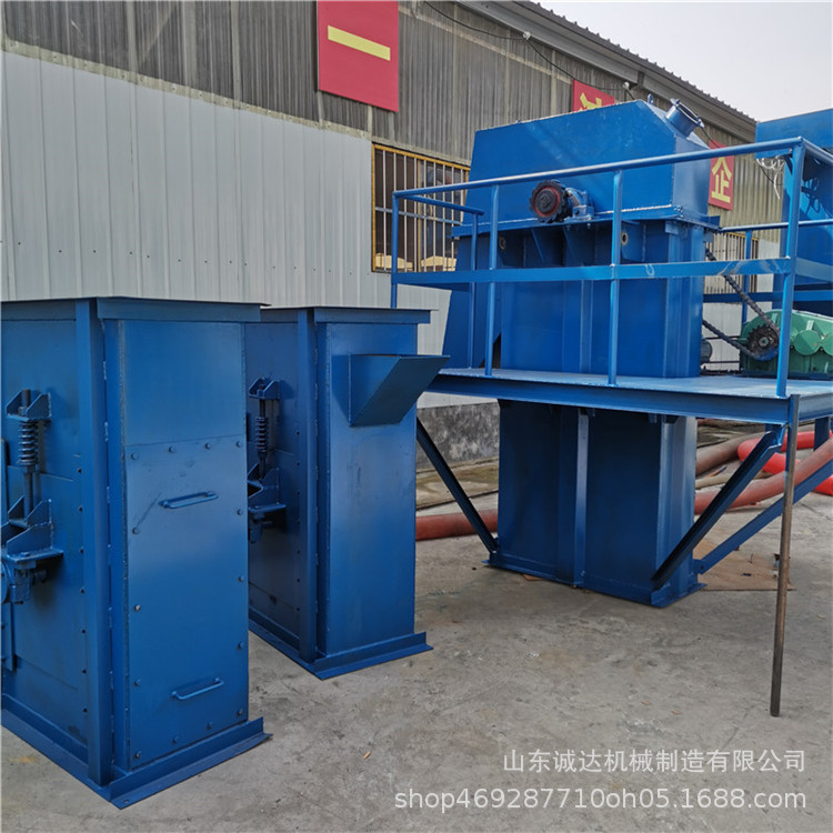 Mixing station vertical elevator calcium carbonate powder cement bucket elevator