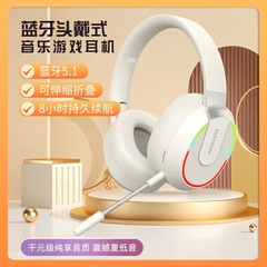 新型のクロスボーダーのクールな全カバーの耳のヘッドセットの無線の競争のゲームのbluetoothの耳の麦の携帯電話の通用するメーカーの卸売り