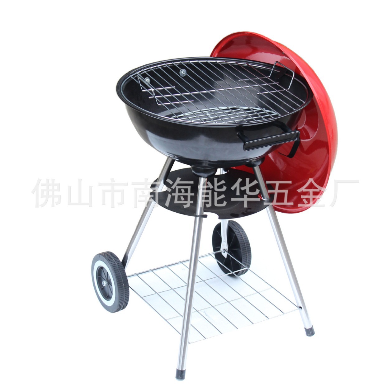 BARBACOA Parrilla de barbacoa de carbón Parrilla de barbacoa redonda Parrilla de manzana de 17 pulgadas Parrilla de barbacoa interior al aire libre