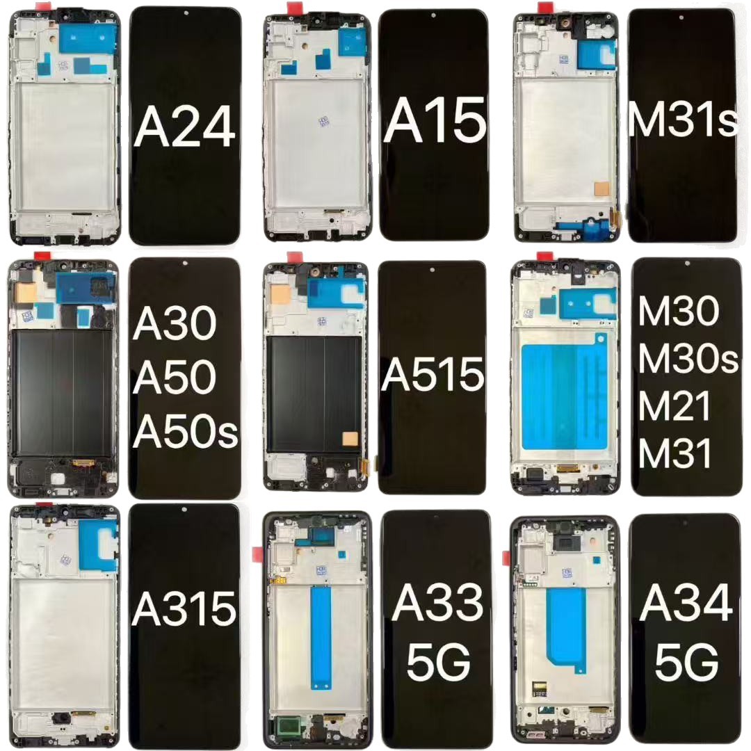 Aplicable a Galaxy Samsung A73 / A736 conjunto de pantalla LCD de teléfono móvil conjunto de pantalla A73 con marco