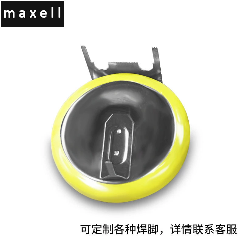 Батарея кнопочная CR1632 Maxell, флюоресцентная пайка 3В, может иметь разные ножки