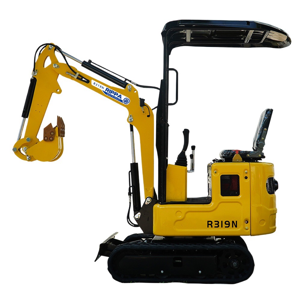 R319 pequeña excavadora Lipai RIPPA puede exportar fuente mini multifuncional micro huerto de montaña micro excavación