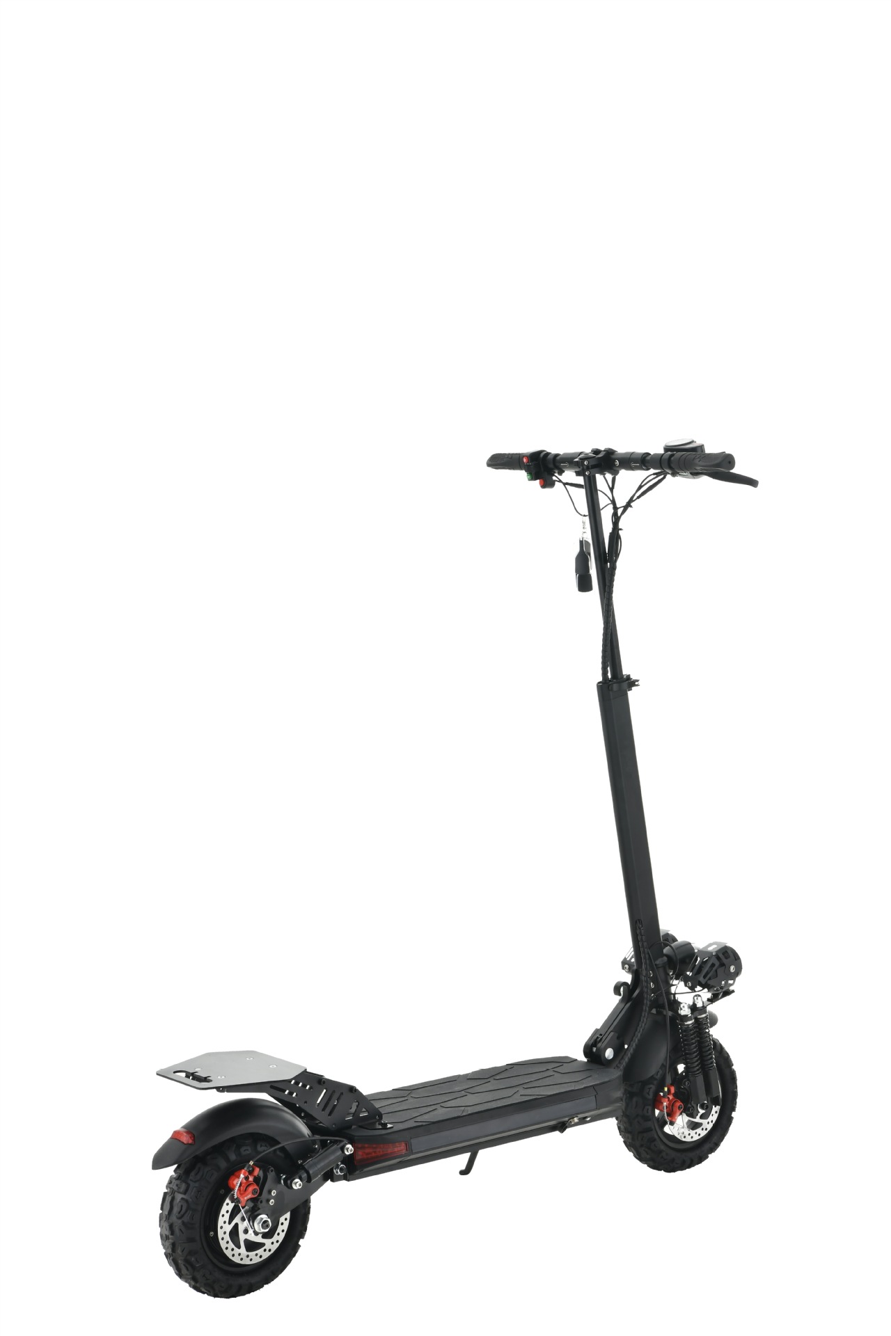 Off-Road 11inch Adult 1200W Electric Scooter Foldable Electric Scooter 48V Front and Rear Shock Absorbers