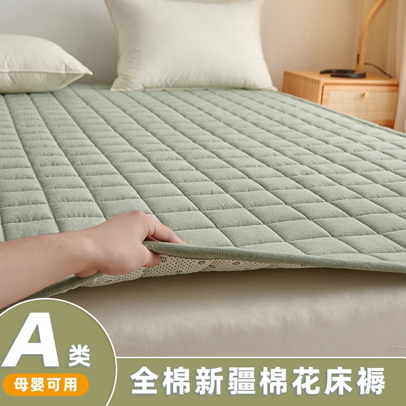 2025 New Style Washed Cotton Xinjiang Cotton Mattress for Home and Dormitory, Single and Double, Thickened, Skin-Friendly, Breathable, Non-Slip Mat