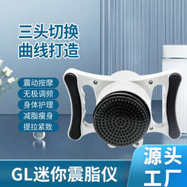 亚马逊新款GL迷你震脂仪手持家用振动按摩塑形仪多功能塑身仪现货