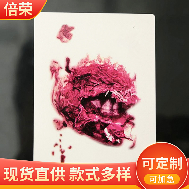 Halloween Party Horror Bloody Scar Tattoo Stickers Scarred Male and Female Fake Wound Paper Stickers Simulated Wound Stickers