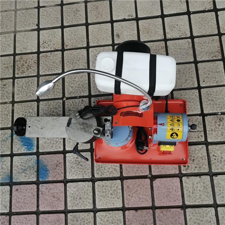 La máquina de molienda de hoja de sierra manual tiene una estructura compacta, un funcionamiento conveniente y un rendimiento estable.