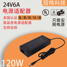 24V6A�_�P�Դ����ʽ Ʒ����÷����CCC/UL/CE/UKCA�J�C�Դ�m����