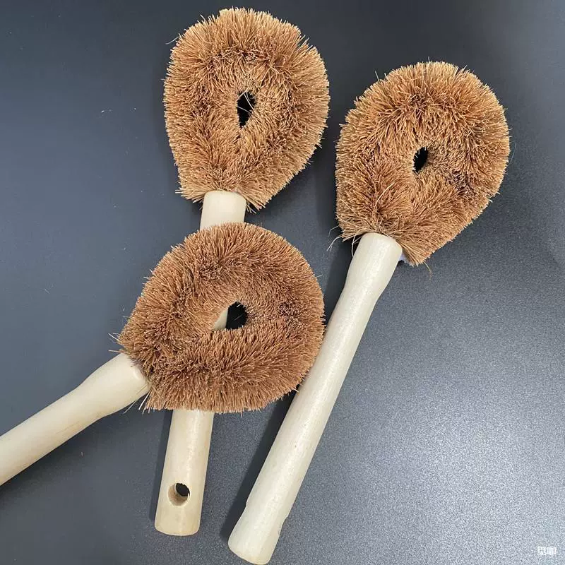 Щетка для кастрюль с кокосовой пальмой, щетка для мытья посуды с антипригарным маслом, щетка для чистки кастрюль, магазин 1 юань, магазин 2 юаня, оптовая продажа предметов первой необходимости, Мика
