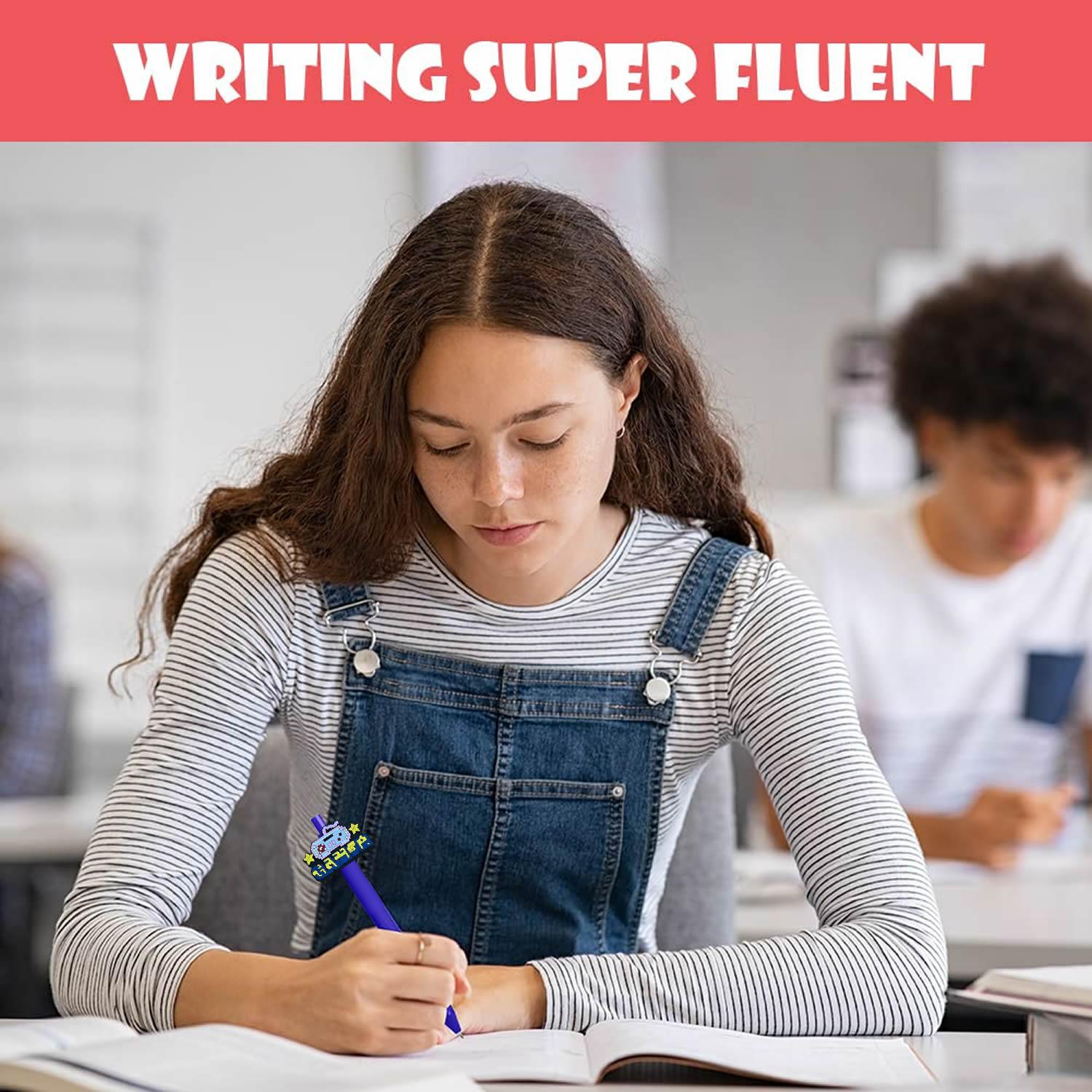 Etsy Juegos 2 Práctico lindo bolígrafo neutro estudiantes regalos de graduación niños jardín de infantes regalo de mano lindo dibujos animados