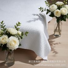 水刺布无纺布卷材加厚吸水湿巾洗脸巾原料珍珠纹平纹水刺布环保