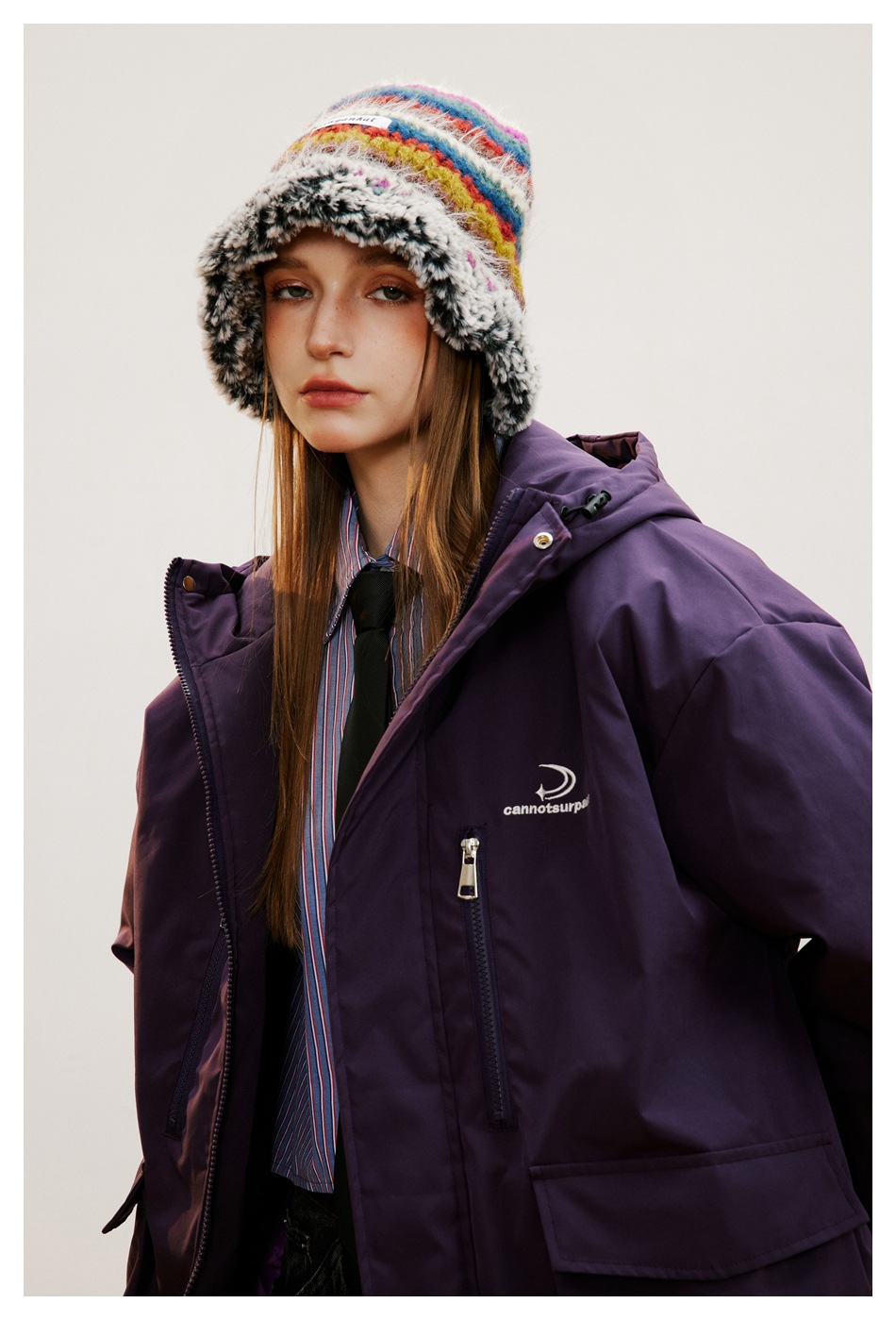 Cannotsurpass giacca invernale con cappuccio da lavoro funzionale per esterni in cotone da uomo e da donna MY11_voghion.com