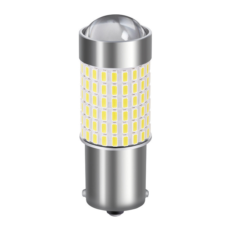 1156 automotive LED turn signal 3014-144 car lens tail light high brightness daytime running light bulb