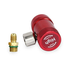 R1234YF automotive air conditioner fluoride connector, liquid refrigeration conversion connector, high and low pressure quick adapter