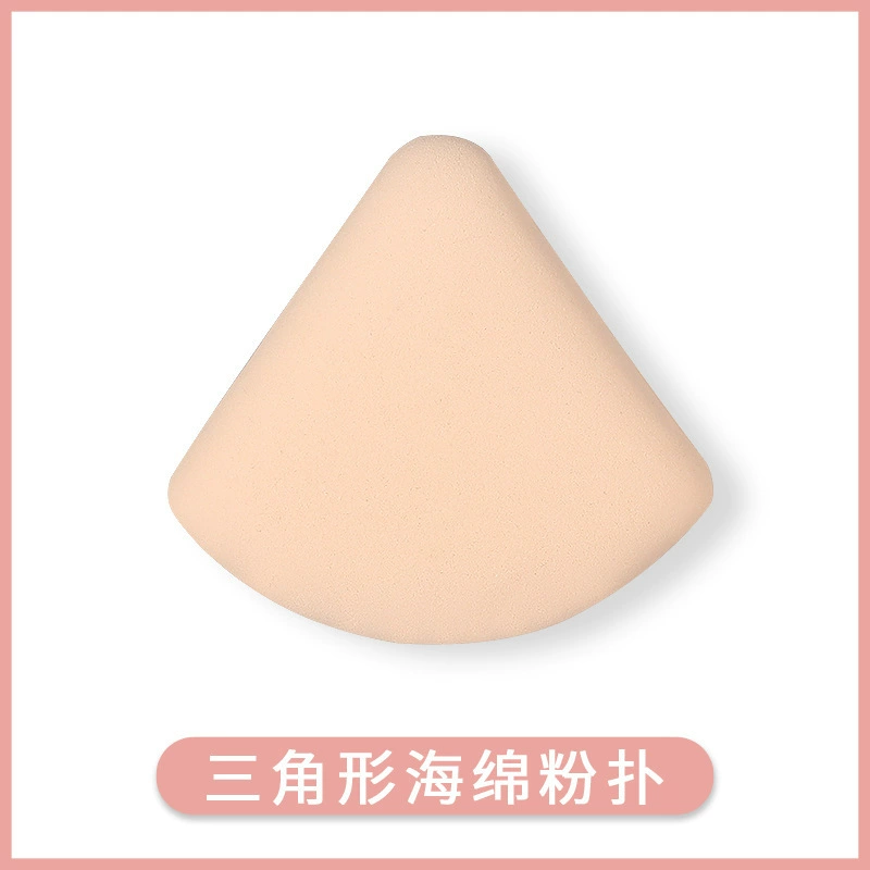 Cotton sponge, triangular storage box