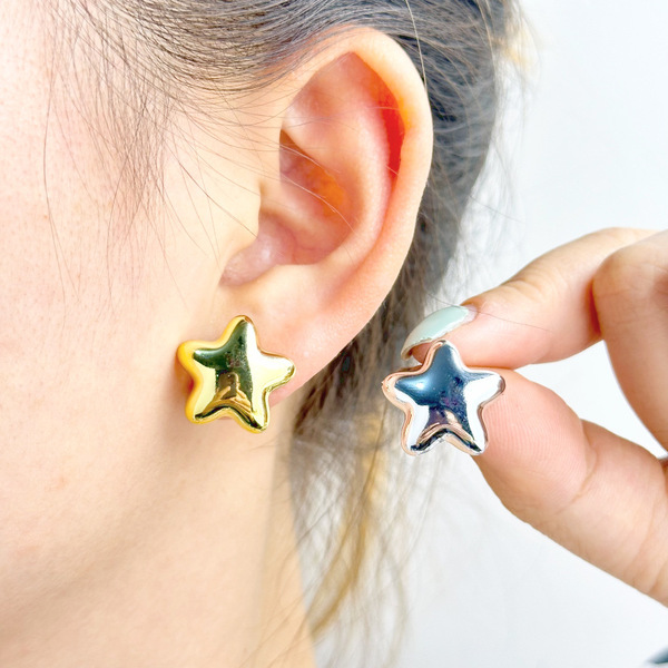 fashionable cute acrylic earrings drop-shaped