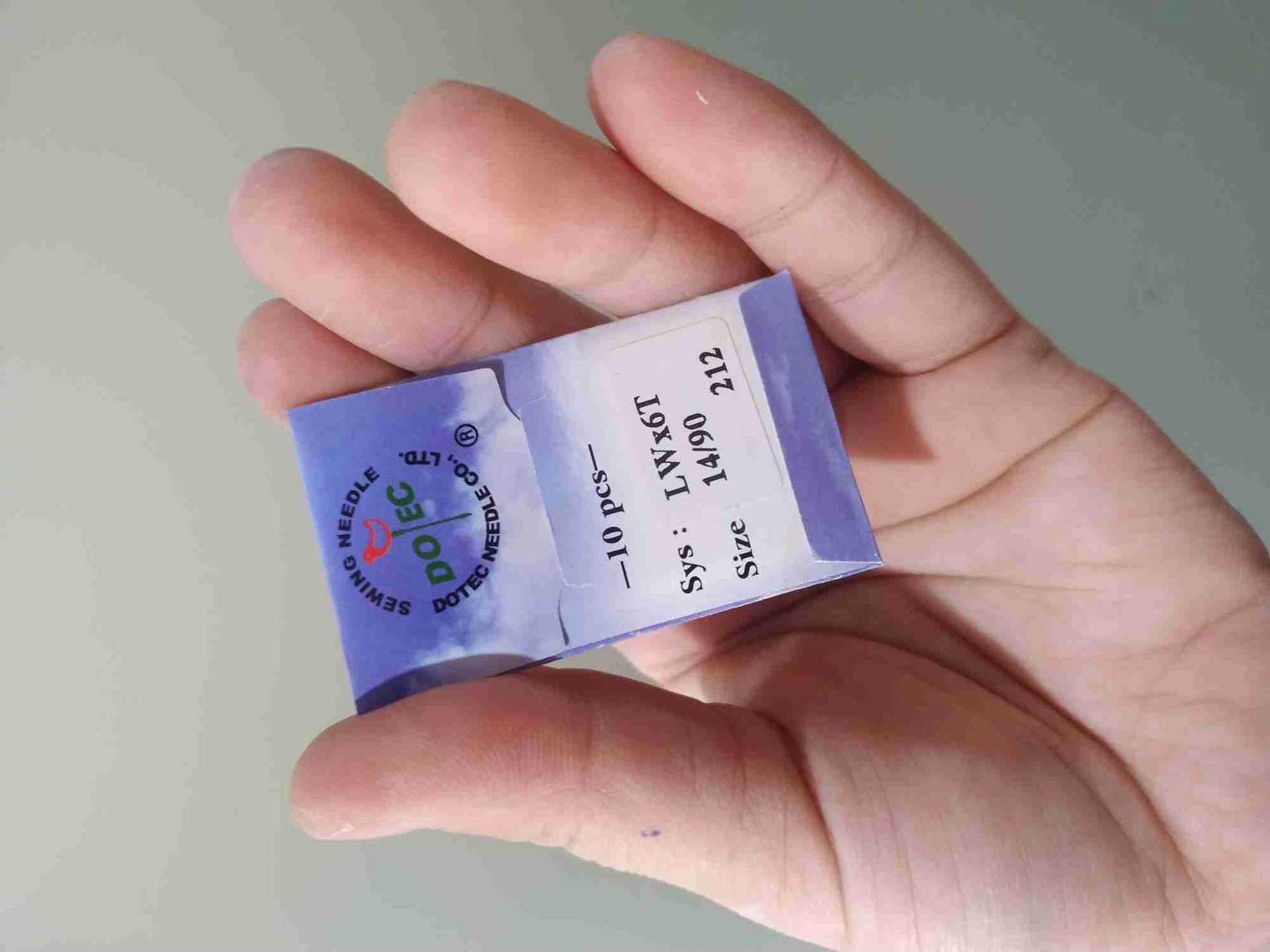 进口多特机针 LWX6T暗缝机针 撬边机针弯针 撬裤脚口机针LW*6T