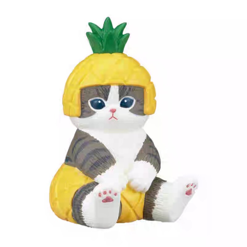 现货 日本正版奇谭KITAN 猫福珊迪 水果造型装扮扭蛋 摆件|undefined