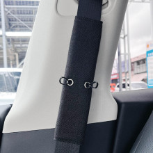 泡泡玛123代labubu汽车安全带护肩套装车内装饰可爱创意防勒脖