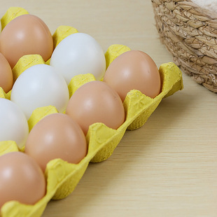 Egg Fake Hatching Egg Model Photo Props Kindergarten Painting Decoration Ornaments Teaching Aids Hand-Painted Toys for Kidsren