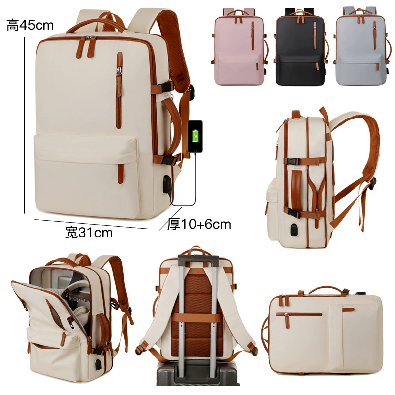 Laptop, universal capacious travel bag, high quality backpack for men and women for elementary school students for traveling, 16inch