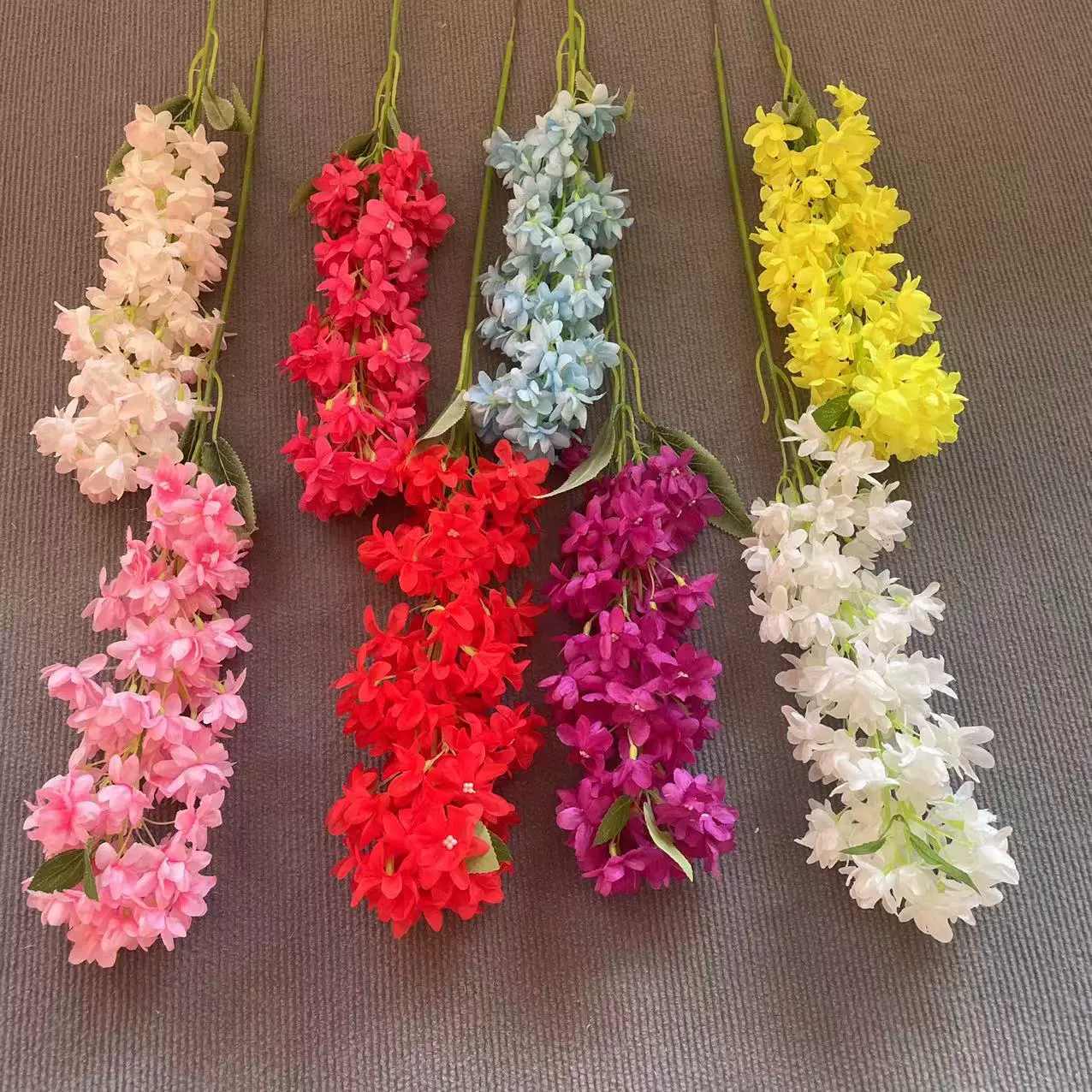 假花装饰香雪兰仿真花小苍兰室内客厅装饰兰花餐桌装饰花艺摆件