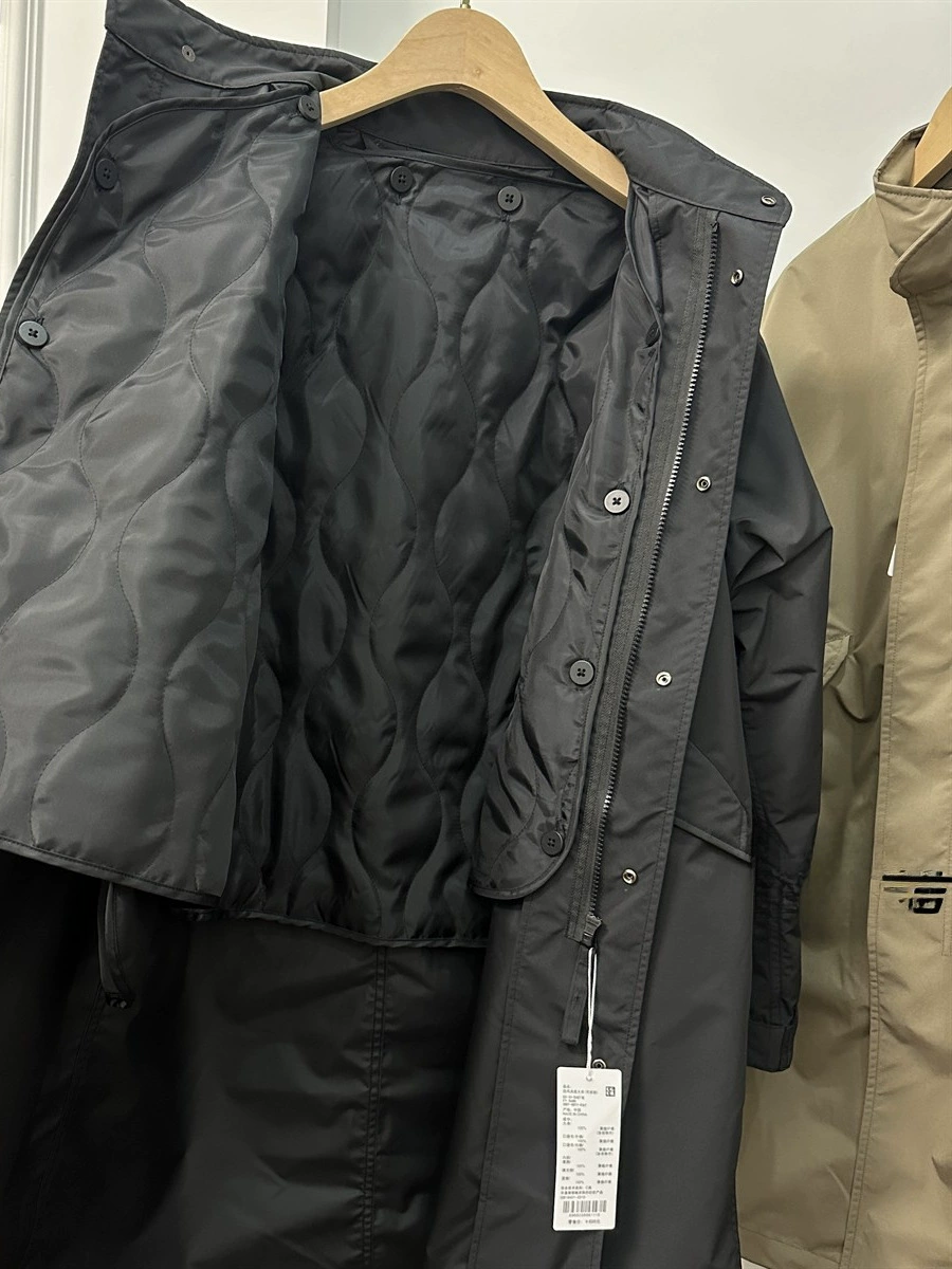 УЗАР Windproof съемный водоотталкивающий плащ-пальто, куртка