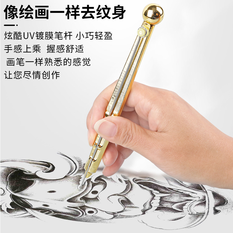 Recubrimiento al vacío UV tatuaje hecho a mano pluma niebla pluma tatuaje ceja bordado ceja blanqueamiento labio tatuaje herramienta suministros