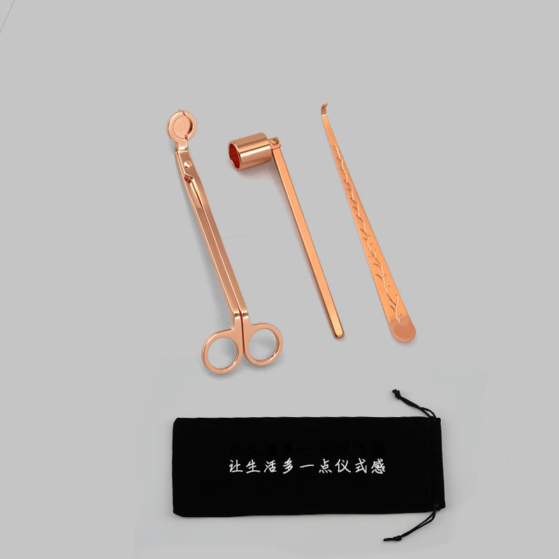 Insクロスボーダー香薫ろうそく道具セット消火キャンドルステンレスろうそく芯カットキャンドルカバーキャンドル卸売り|undefined