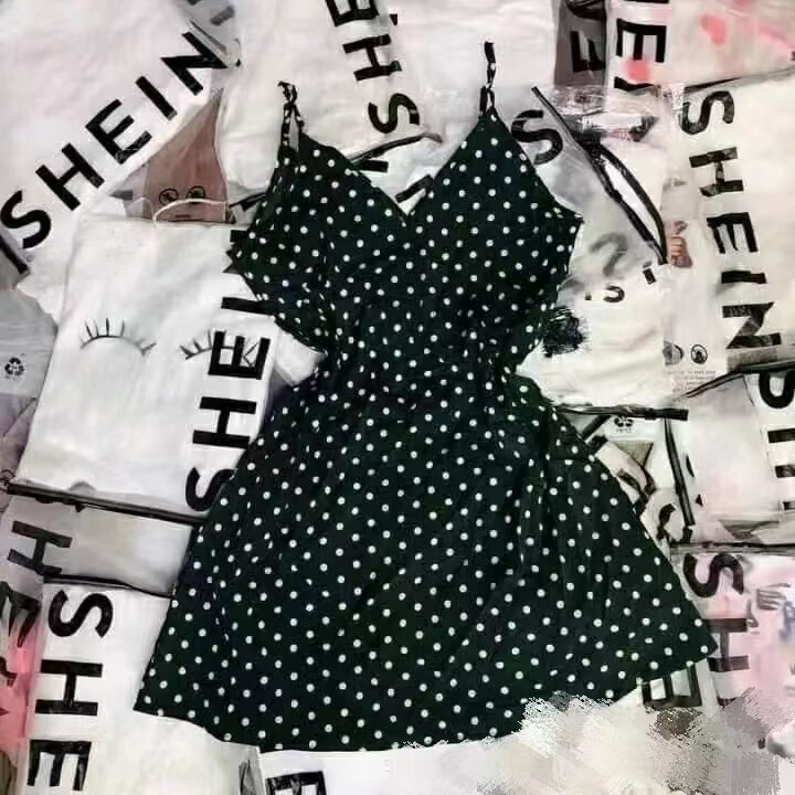 Shein Assorted Foreign Trade Models Export Tops, Vests, Camisole Dresses, and Sets; Assorted Women's Clothing Wholesale Shein Assorted Foreign Trade Models Export Tops, Vests, Camisole Dresses, and Sets; Assorted Women's Clothing Wholesale